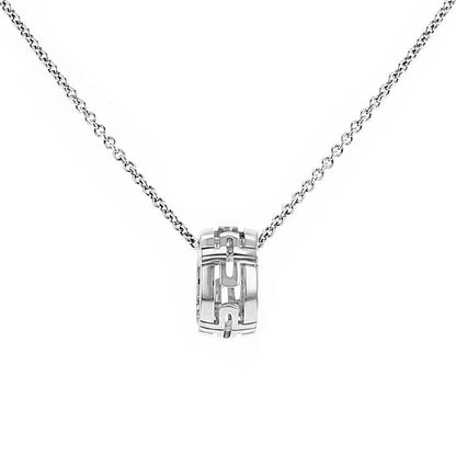 [Glow Muse]PARENTESI NECKLACE SILVER
