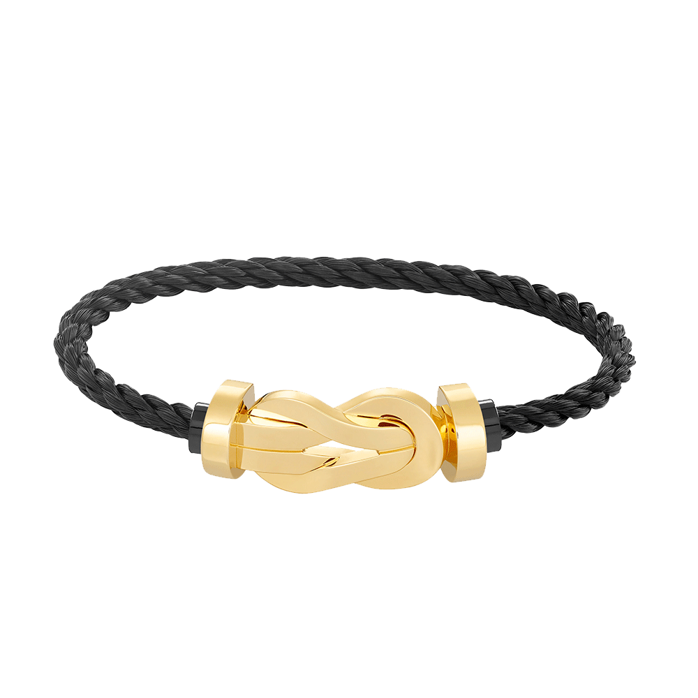 [Glow Muse]CHANCE LARGE 8 FIGURE BUCKLE NO DIAMOND BRACELET GOLD