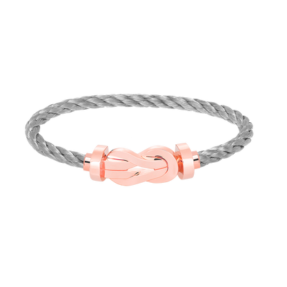 [Glow Muse]CHANCE LARGE 8 FIGURE BUCKLE NO DIAMOND BRACELET ROSE GOLD