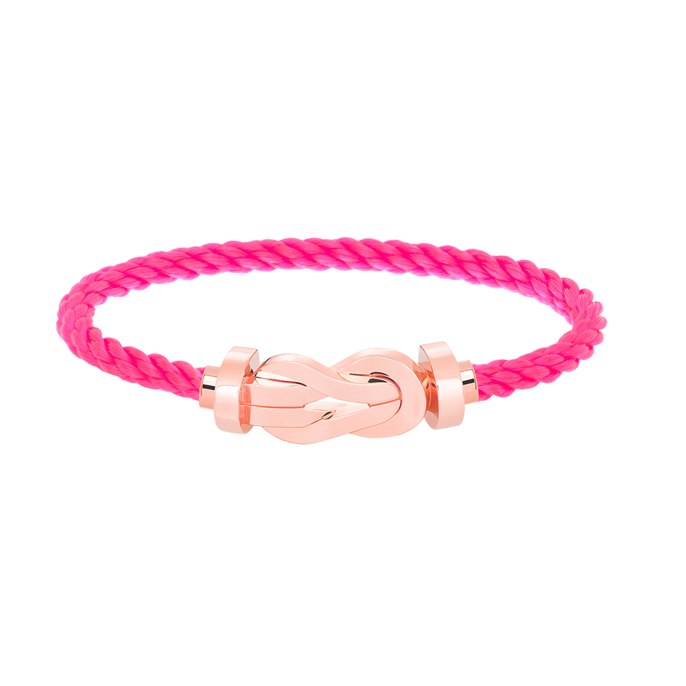 [Glow Muse]CHANCE LARGE 8 FIGURE BUCKLE NO DIAMOND BRACELET ROSE GOLD