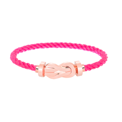 [Glow Muse]CHANCE LARGE 8 FIGURE BUCKLE NO DIAMOND BRACELET ROSE GOLD