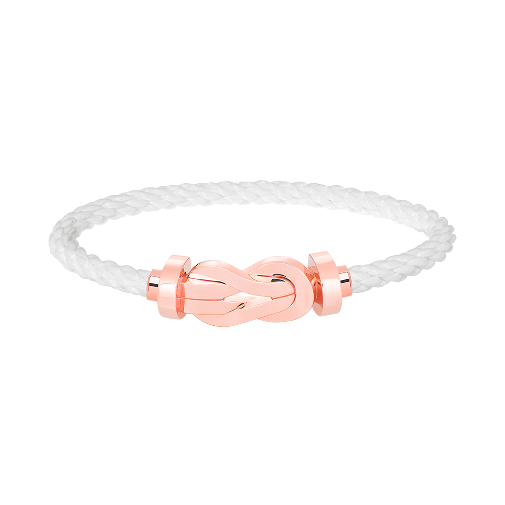 [Glow Muse]CHANCE LARGE 8 FIGURE BUCKLE NO DIAMOND BRACELET ROSE GOLD