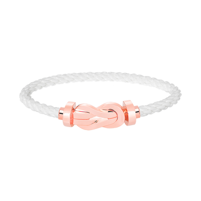 [Glow Muse]CHANCE LARGE 8 FIGURE BUCKLE NO DIAMOND BRACELET ROSE GOLD