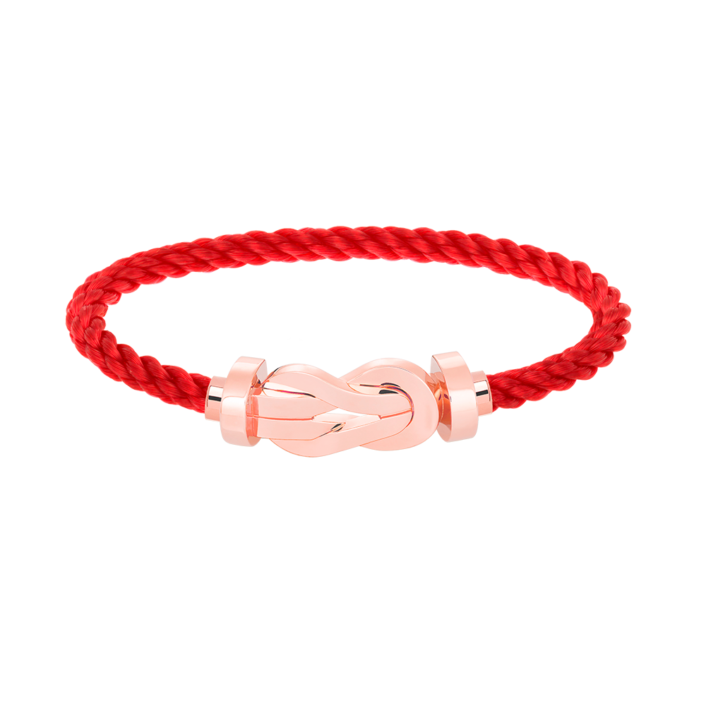 [Glow Muse]CHANCE LARGE 8 FIGURE BUCKLE NO DIAMOND BRACELET ROSE GOLD