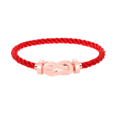 [Glow Muse]CHANCE LARGE 8 FIGURE BUCKLE NO DIAMOND BRACELET ROSE GOLD