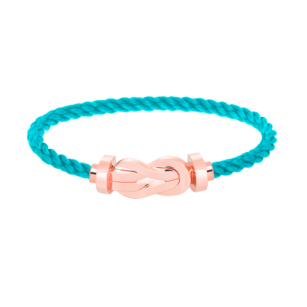 [Glow Muse]CHANCE LARGE 8 FIGURE BUCKLE NO DIAMOND BRACELET ROSE GOLD