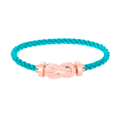 [Glow Muse]CHANCE LARGE 8 FIGURE BUCKLE NO DIAMOND BRACELET ROSE GOLD