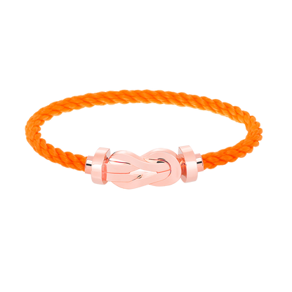 [Glow Muse]CHANCE LARGE 8 FIGURE BUCKLE NO DIAMOND BRACELET ROSE GOLD