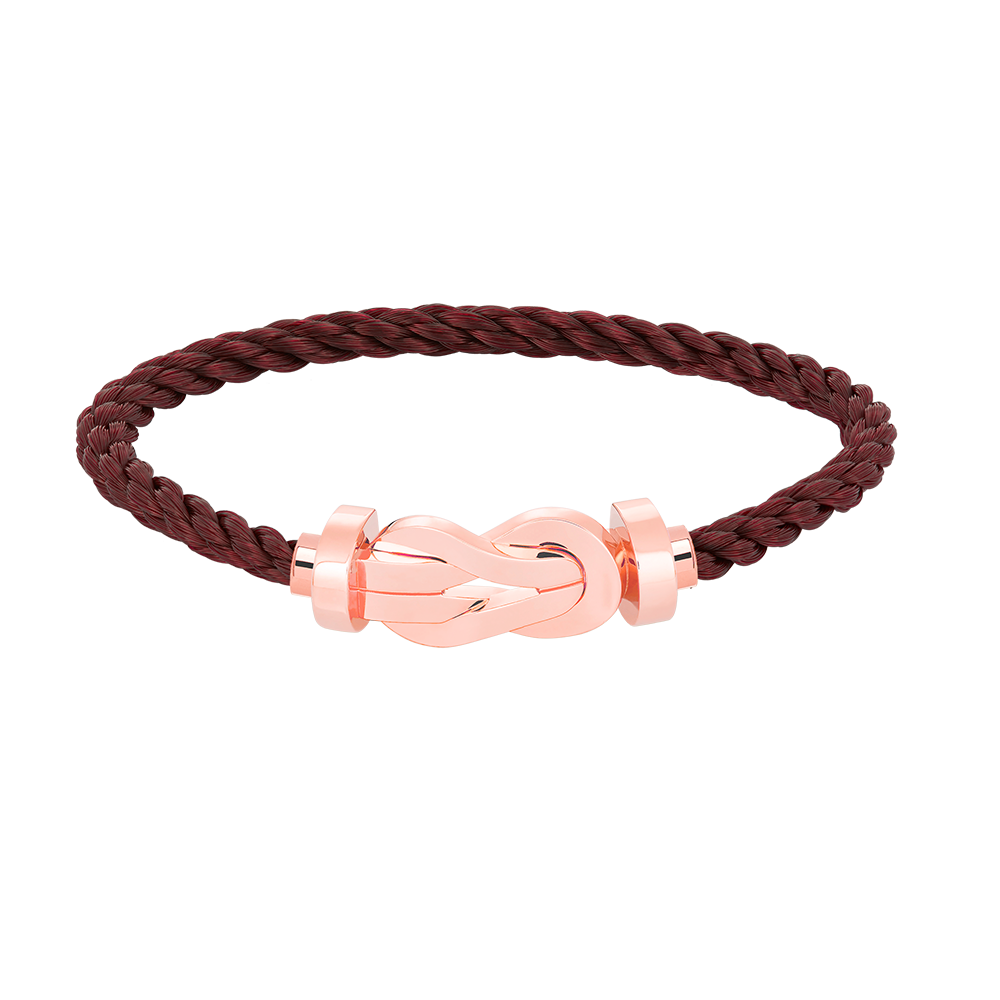 [Glow Muse]CHANCE LARGE 8 FIGURE BUCKLE NO DIAMOND BRACELET ROSE GOLD