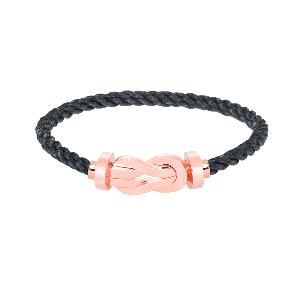 [Glow Muse]CHANCE LARGE 8 FIGURE BUCKLE NO DIAMOND BRACELET ROSE GOLD