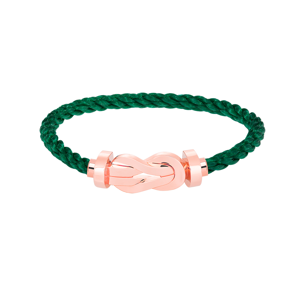 [Glow Muse]CHANCE LARGE 8 FIGURE BUCKLE NO DIAMOND BRACELET ROSE GOLD
