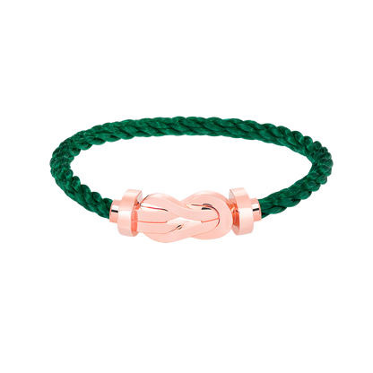 [Glow Muse]CHANCE LARGE 8 FIGURE BUCKLE NO DIAMOND BRACELET ROSE GOLD