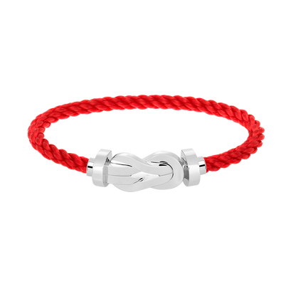 [Glow Muse]CHANCE LARGE 8 FIGURE BUCKLE NO DIAMOND BRACELET SILVER