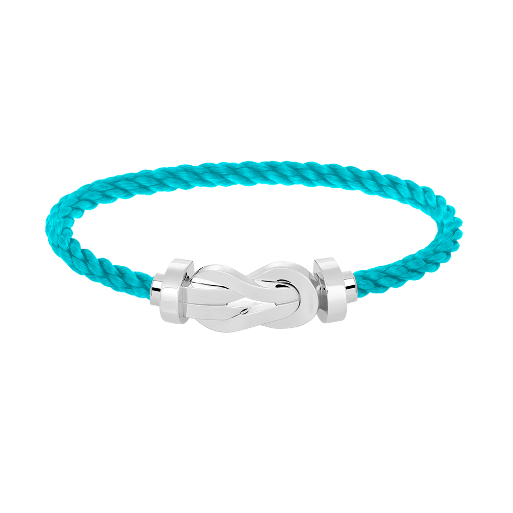 [Glow Muse]CHANCE LARGE 8 FIGURE BUCKLE NO DIAMOND BRACELET SILVER