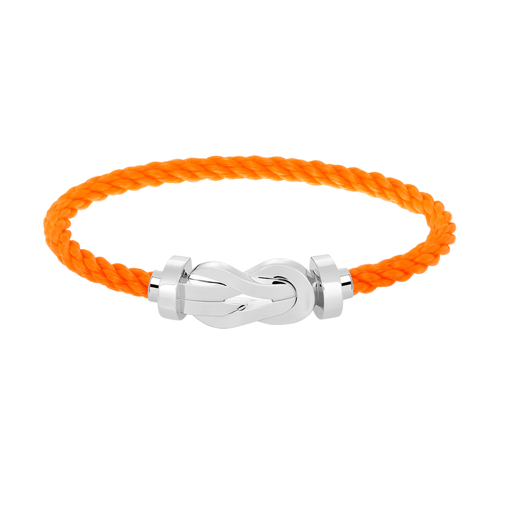 [Glow Muse]CHANCE LARGE 8 FIGURE BUCKLE NO DIAMOND BRACELET SILVER