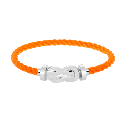 [Glow Muse]CHANCE LARGE 8 FIGURE BUCKLE NO DIAMOND BRACELET SILVER