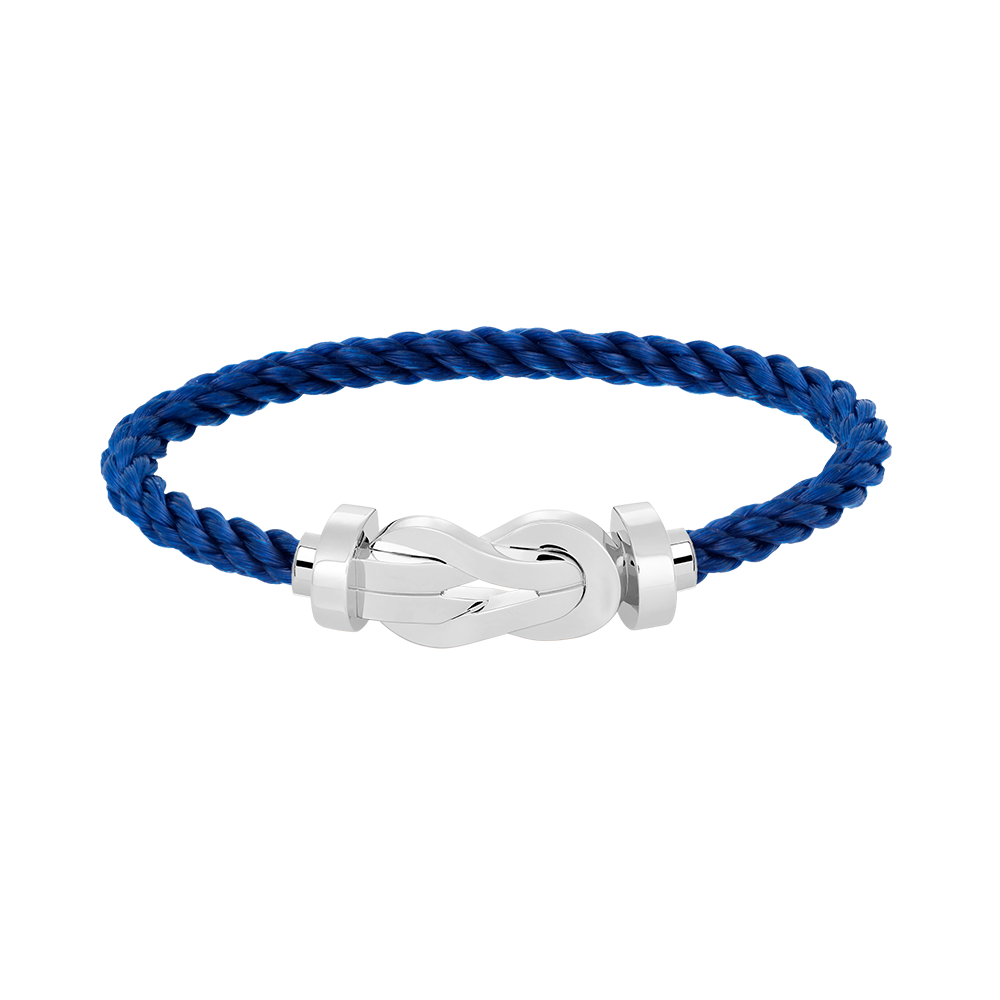 [Glow Muse]CHANCE LARGE 8 FIGURE BUCKLE NO DIAMOND BRACELET SILVER