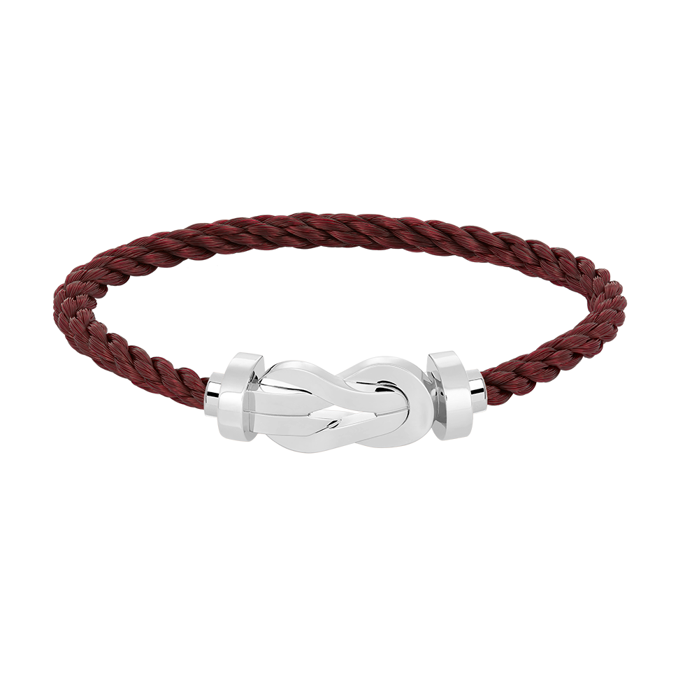 [Glow Muse]CHANCE LARGE 8 FIGURE BUCKLE NO DIAMOND BRACELET SILVER