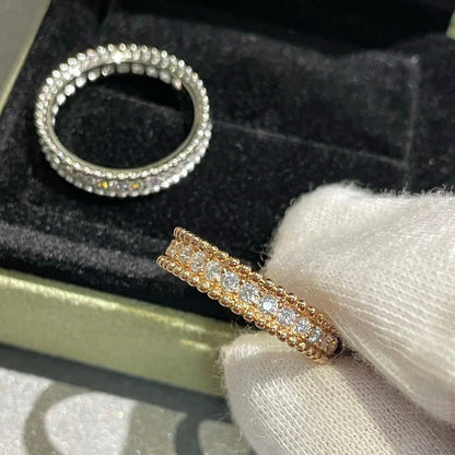 [Glow Muse]PERLEE DIAMOND SILVER RING