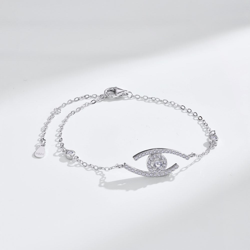 [Glow Muse]Demo Eye Pave-Set Diamond Bracelet