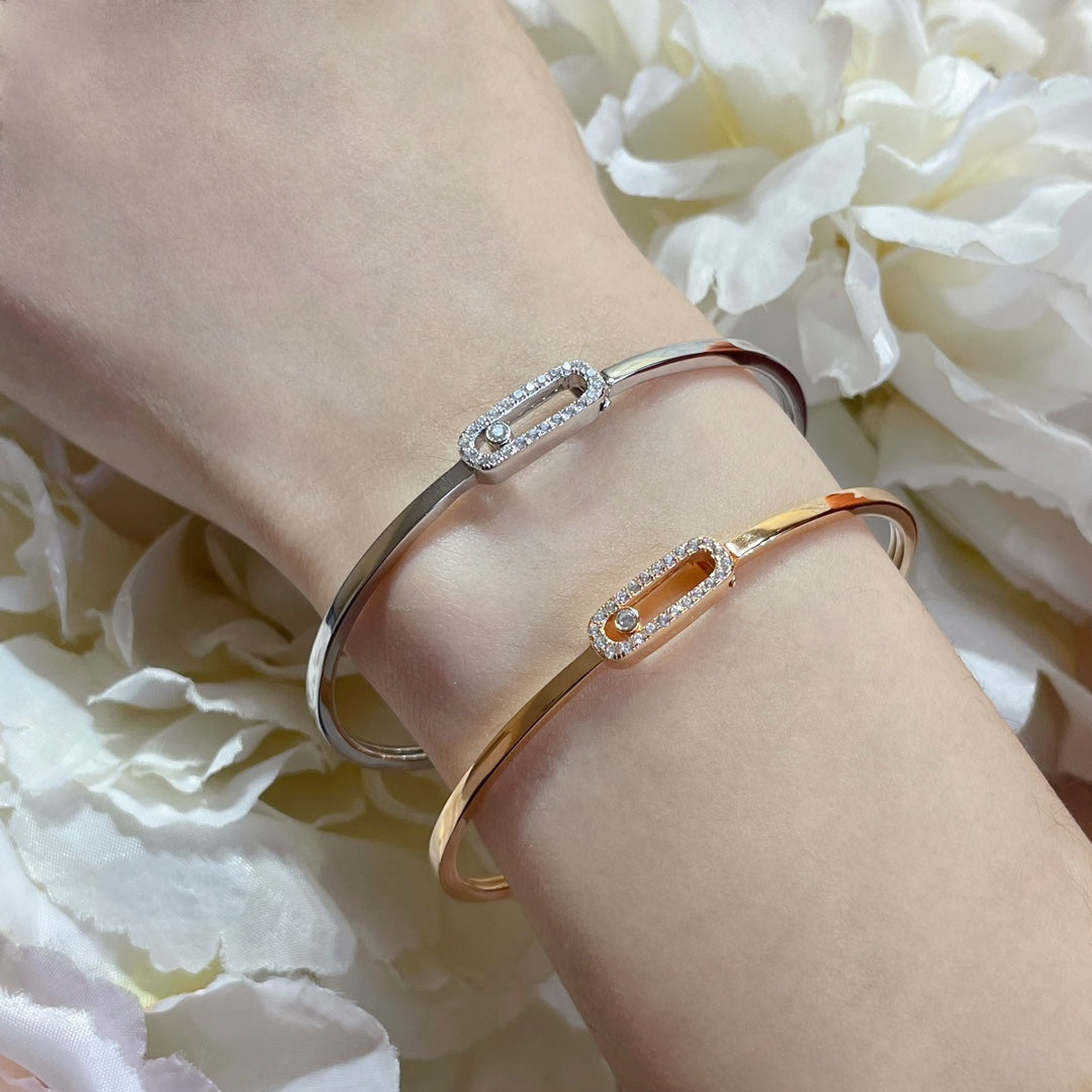 [Glow Muse]Move Uno pavé flex bangle medium