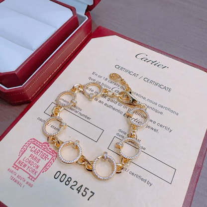 [Glow Muse Jewelry] LOVE&JUSTE BRACELET DIAMONDS