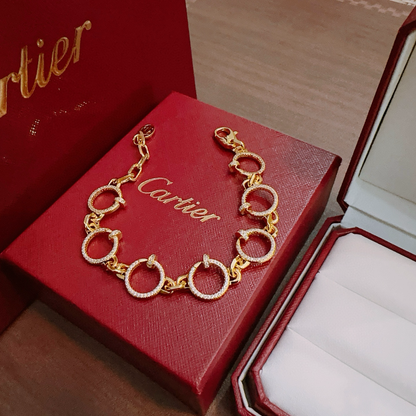 [Glow Muse Jewelry] LOVE&JUSTE BRACELET DIAMONDS
