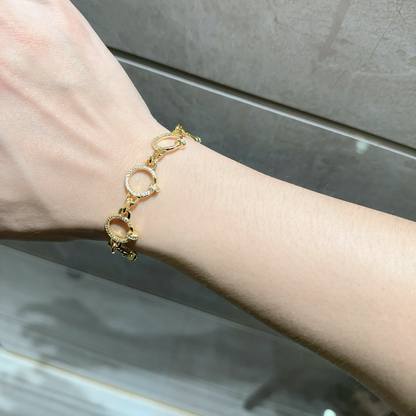 [Glow Muse Jewelry] LOVE&JUSTE BRACELET DIAMONDS