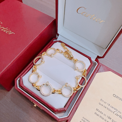 [Glow Muse Jewelry] LOVE&JUSTE BRACELET DIAMONDS