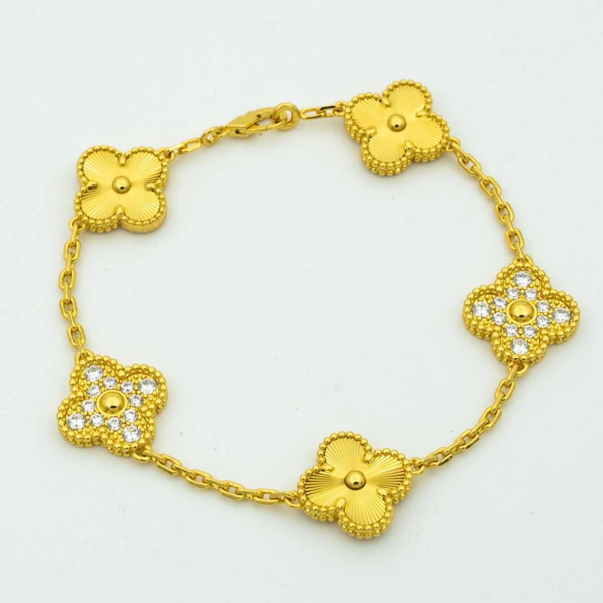 [⭐Glow Muse] CLOVER 5 MOTIF LASER BRACELET COLLECTION