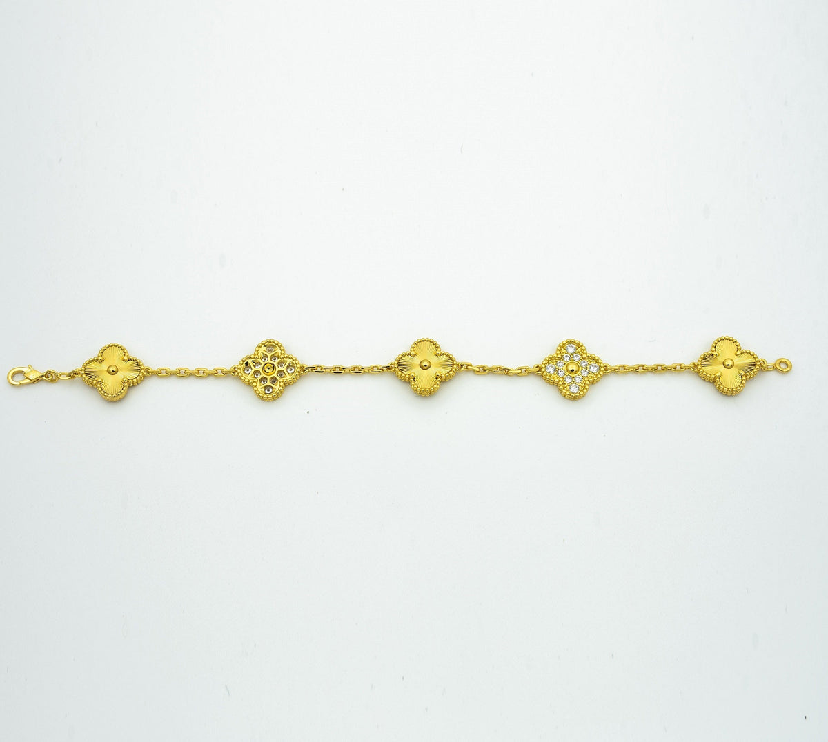 [Glow Muse] CLOVER 5 MOTIF LASER BRACELET COLLECTION
