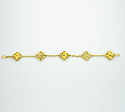 [⭐Glow Muse] CLOVER 5 MOTIF LASER BRACELET COLLECTION