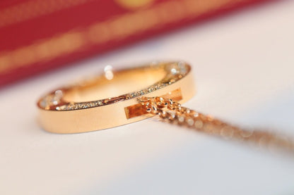 [Glow Muse]LOVE NECKLACE ADJUSTABLE ROSE GOLD