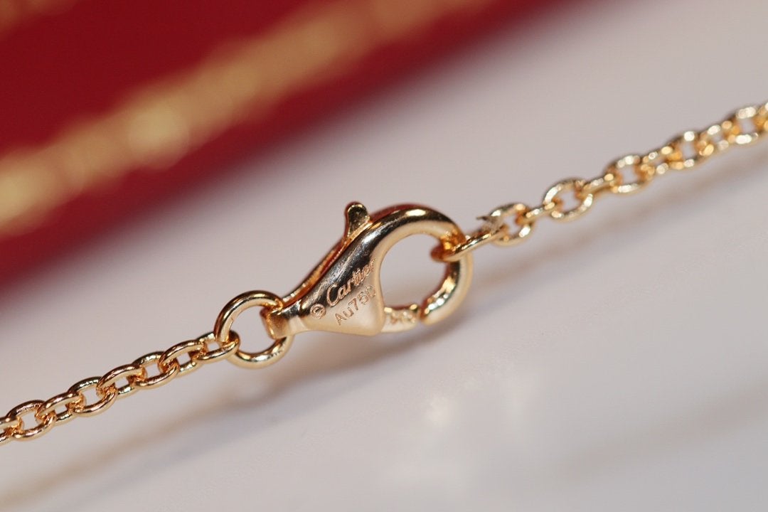 [Glow Muse]LOVE NECKLACE PINK GOLD AND SILVER