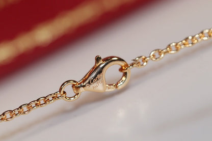 [Glow Muse]LOVE NECKLACE PINK GOLD AND SILVER