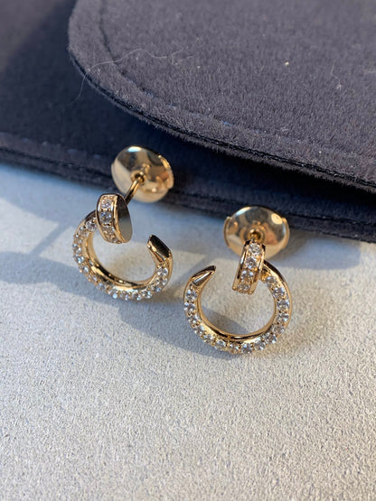 [Glow Muse]JUSTE EARRINGS GOLD DIAMONDS