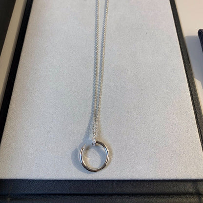 [Glow Muse]JUSTE NECKLACE SILVER