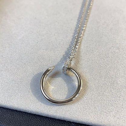 [Glow Muse]JUSTE NECKLACE SILVER
