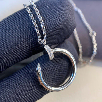 [Glow Muse]JUSTE NECKLACE SILVER