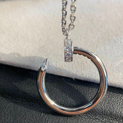 [Glow Muse]JUSTE NECKLACE SILVER