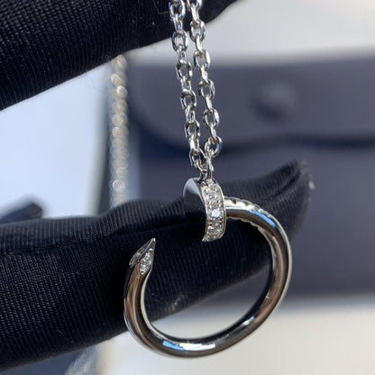 [Glow Muse]JUSTE NECKLACE SILVER