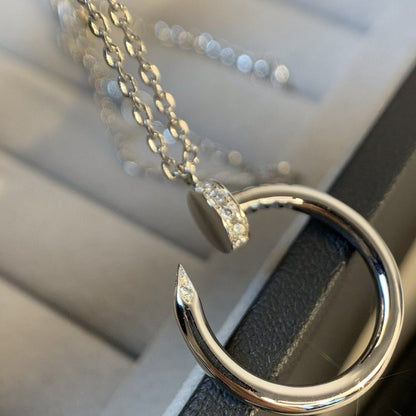 [Glow Muse]JUSTE NECKLACE SILVER