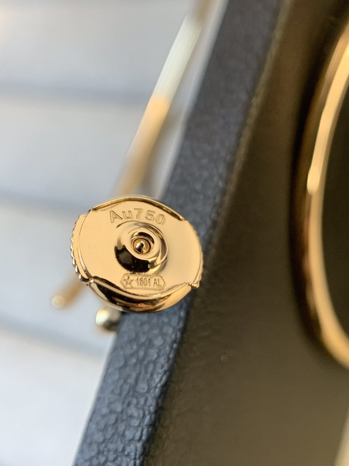[Glow Muse]JUSTE EARRINGS GOLD DIAMONDS 1.8MM