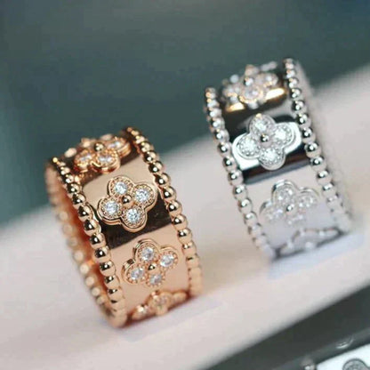 [Glow Muse]CLOVER KALEIDOSCOPE RING 10MM
