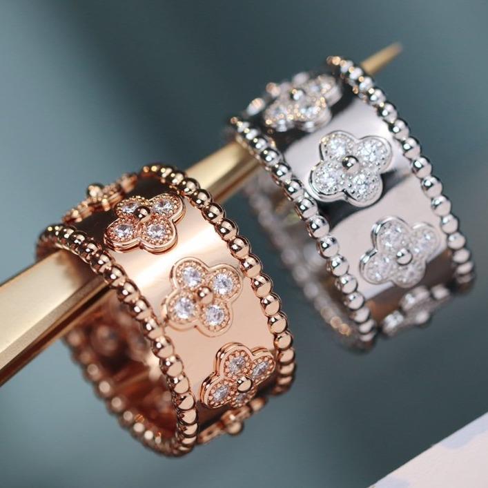 [Glow Muse]CLOVER KALEIDOSCOPE RING 10MM