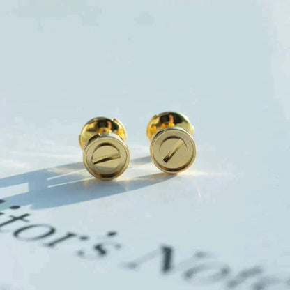 [Glow Muse]LOVE EARRINGS GOLD 10MM