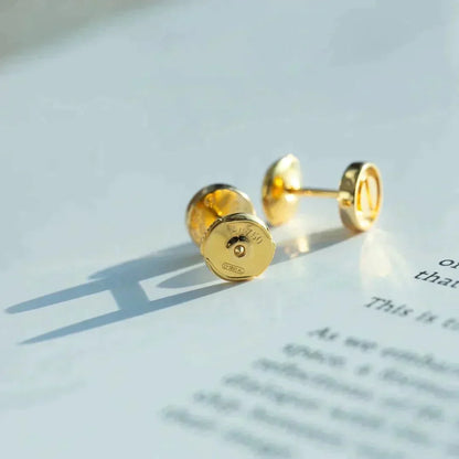 [Glow Muse]LOVE EARRINGS GOLD 10MM
