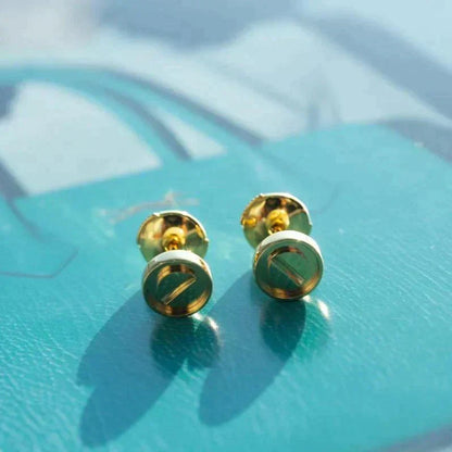 [Glow Muse]LOVE EARRINGS GOLD 10MM