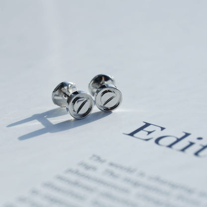 [Glow Muse]LOVE EARRINGS SILVER 10MM