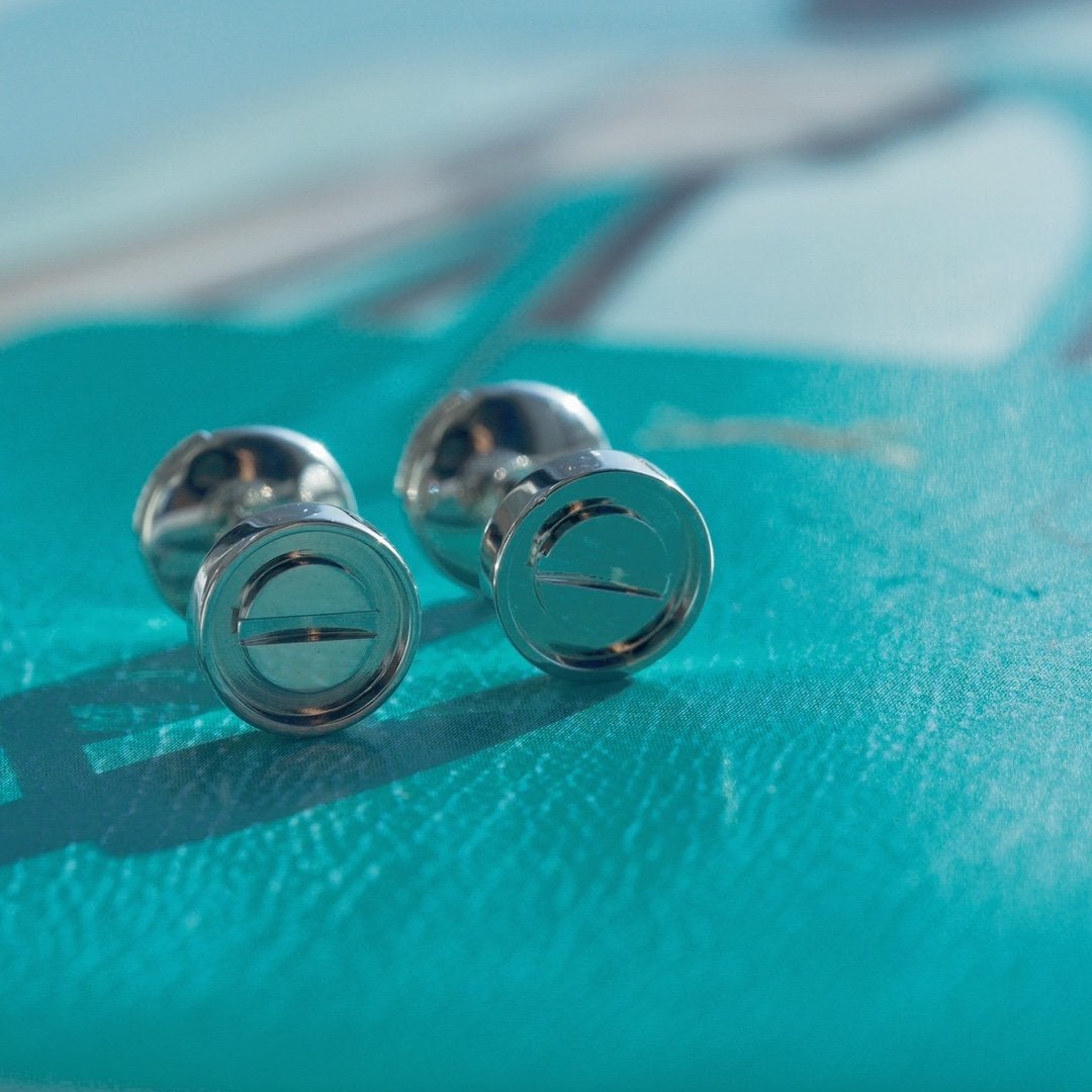 [Glow Muse]LOVE EARRINGS SILVER 10MM
